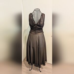 Dressbarn Collection Beige Dress